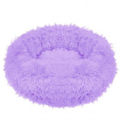 Culcus moale, pentru caine/pisica, violet, 90 cm