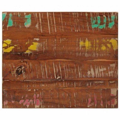 vidaXL Blat de masă, 60x50x2,5 cm, dreptunghiular, lemn masiv reciclat foto
