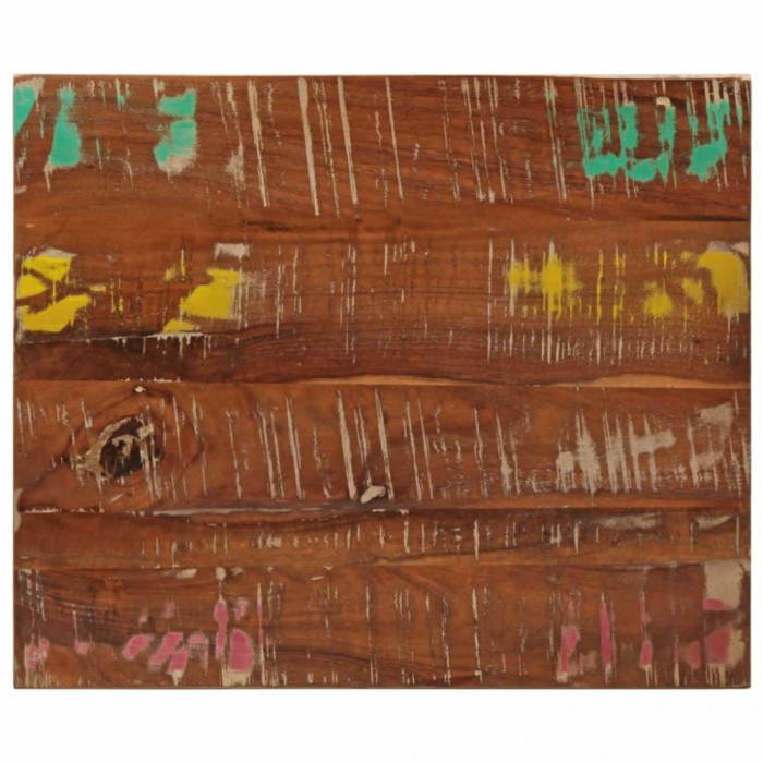 vidaXL Blat de masă, 60x50x2,5 cm, dreptunghiular, lemn masiv reciclat