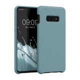 Husa kwmobile pentru Samsung Galaxy S10e, Silicon, Verde, 47944.206, Carcasa