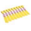 Set 10 benzi elastice schimb praștie DEPOX, cauciuc plat premium galben 0.5mm