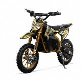 Cumpara ieftin Motocicleta electrica NITRO Eco Fossa 1000W 36V cu limitator viteza, culoare portocaliu
