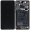 Huawei Mate 20 (HMA-L09, HMA-L29) Capac frontal modul display + LCD + digitizer + baterie negru 02352ETG