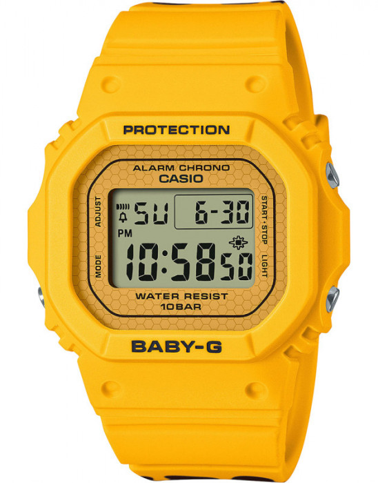 Ceas Dama, Casio G-Shock, Baby-G Digital BGD-565SLC-9ER - Marime universala