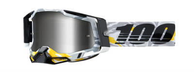 Ochelari cross/atv 100% Racecraft 2 Korb, lentila oglinda, culoare rama gri/galb Cod Produs: MX_NEW 26013265PE foto