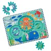 Puzzle educativ din lemn, cu rotite dintate, Oceanul, 8 piese, pentru copii 3, Melissa & Doug