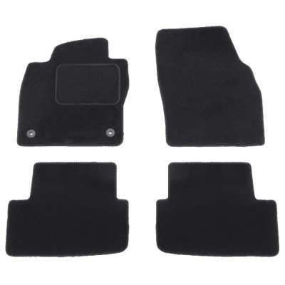 Set covorase auto mocheta Velor SKODA KAMIQ, 06.2019-, negru, foto