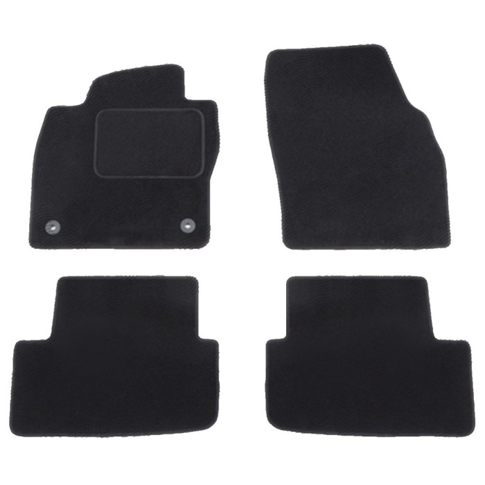 Set covorase auto mocheta Velor SKODA KAMIQ, 06.2019-, negru,
