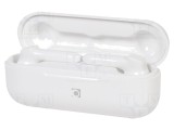 Căști wireless cu microfon albe USB C