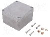 Carcasa aluminiu, 75mmx80mmx52mm, IP66, HAMMOND - 1590Z100