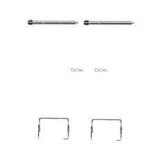 Set accesorii placute frana Renault 21 Estate (K48) 03.86-07.97, Espace 3 (Je0) 11.96-10.02, Laguna I (B56 556) 11.93-08.02, Laguna I Grandtour (K56)