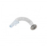 Sifon flexibil lung cu ventil (masina spalat) 32mm