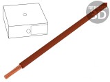 Cablu Electic Cupru 4mm2 PVC Maro 100m