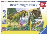 Puzzle Conducatori Primitivi, 3X49 Piese, Ravensburger