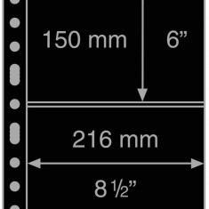 Set 5 folii GRANDE2S (A4) pentru colectibile de hartie