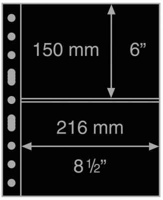 Set 5 folii GRANDE2S (A4) pentru colectibile de hartie foto