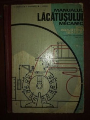 Manualul lacatusului mecanic din industria textila- C. Dinescu foto