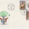 C12 - FDC Romania - Balcanfila XIII - cu vinieta - LP1260 - 1991