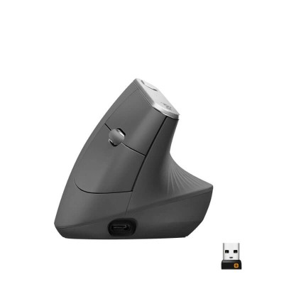 Mouse Ergonomic Wireless/Bluetooth Logitech MX Vertical, Multi-Device foto