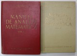 MANUAL DE ANALIZA MATEMATICA de M. NICOLESCU ...SOLOMON MARCUS , VOLUMELE I - II , 1963 - 1964