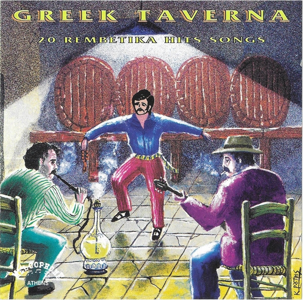 CD Greek Taverna (20 Rembetika Hits Songs), original