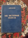 MIC DICTIONAR MUZICAL - A. DOLJANSKY