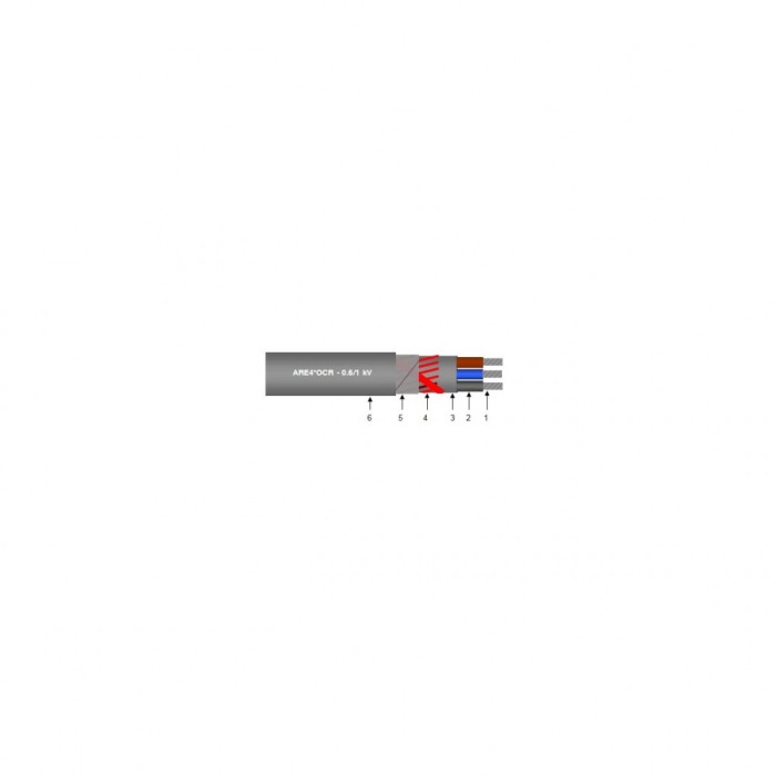 ARE4OCR 1x25+16C 0.6/1KV DC4125