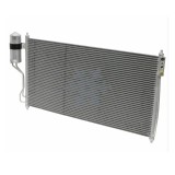 Condensator aer conditionat Nissan Quest 2010; motor 3.5 V6, dimensiuni [mm]: 766x380x16, uscator integrat, iesire 10,1mm, intrare 15,5mm;