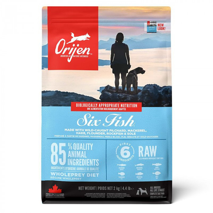 ORIJEN Adult 6 Fish Dog 2 kg