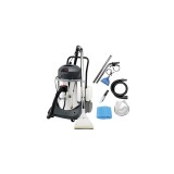 Aspirator cu spalare, injectie-extractie, cu 1 motor LAVOR APOLO IF, putere 1400W, recipient colectare 50 litri din INOX