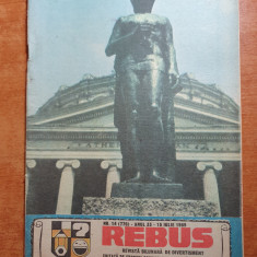 revista rebus 15 iulie 1989