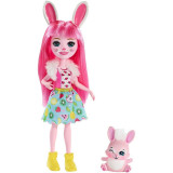 Papusa Enchantimals Bree Bunny &amp;amp; Twist, 3 ani+, Mattel