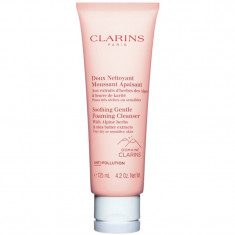 Clarins Cleansing Soothing Gentle Foaming Cleanser crema de curatare sub forma de spuma pentru netezirea pielii 125 ml