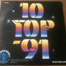 10 Top 1991 disc vinyl lp selectii muzica pop rock electrecord ST EDE 04114 VG++