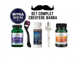 Set complet pentru creşterea bărbii, Tratament pentru barba/scalp, Kirkland