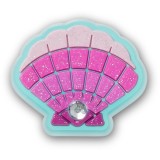 Jibbitz Crocs Pink Seashell with Gem, Crocs Jibbitz