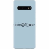 Husa silicon pentru Samsung Galaxy S10 Plus, Planets