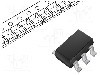 Tranzistor SMD, PNP x2, bipolar, capsula SOT563, 0,15W, DIODES INCORPORATED - BC857BV-7