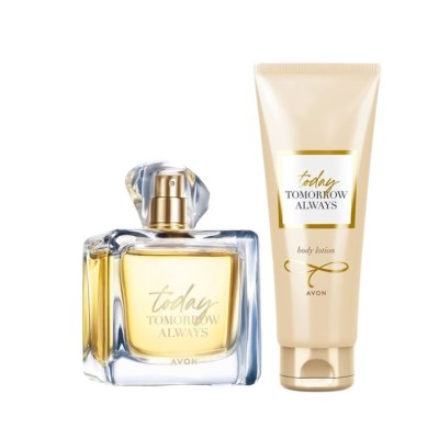 Set TTA Today pentru Ea (parfum 100 ml, lotiune corp 125 ml), Avon foto