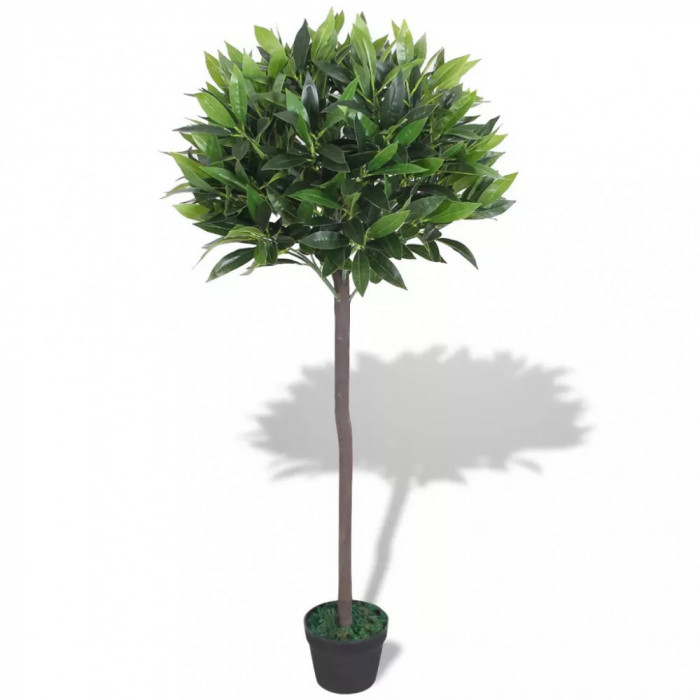 Dafin Artificial Cu Ghiveci 125 cm Verde 244452