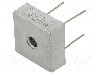 Punte redresoare, 25A, 100V, capsula MB-25W, DC COMPONENTS - KBPC2501W
