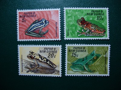 PAPUA NOUA GUINEE SERIE MNH foto