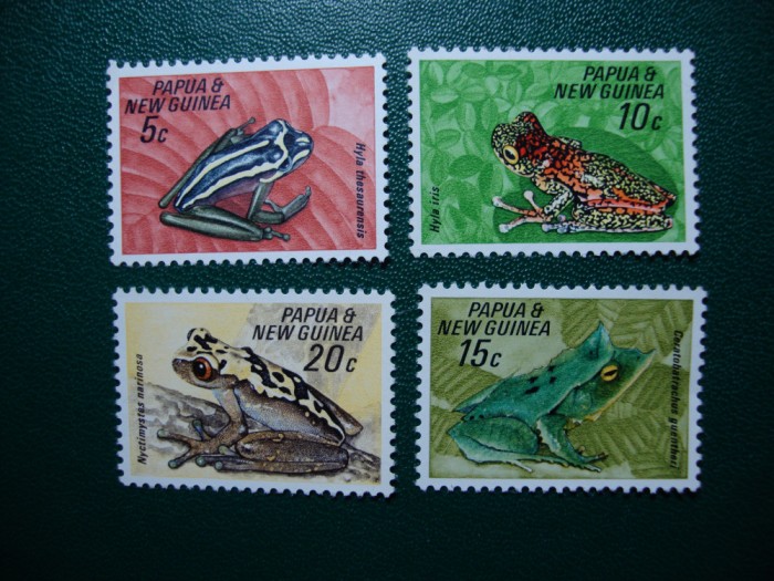 PAPUA NOUA GUINEE SERIE MNH