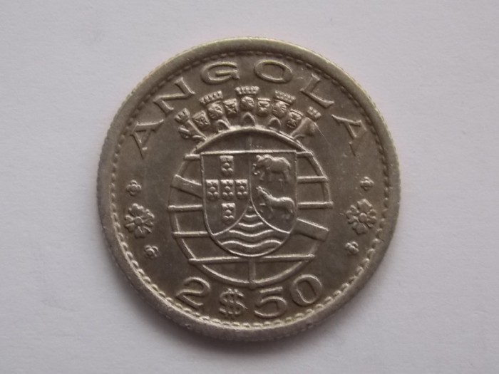 2.5 ESCUDOS 1956 ANGOLA