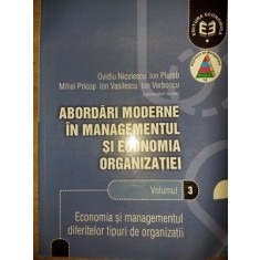 Abordari moderne in managementul si economia organizatiei 3- Ovidiu Nicolescu, Ion Plumb