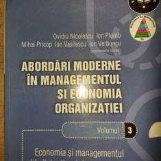 Abordari moderne in managementul si economia organizatiei 3- Ovidiu Nicolescu, Ion Plumb