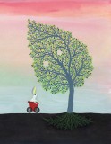 Carte straina "Bunny &amp; Tree" - Poveste ilustrata de aventura, Carti in engleza