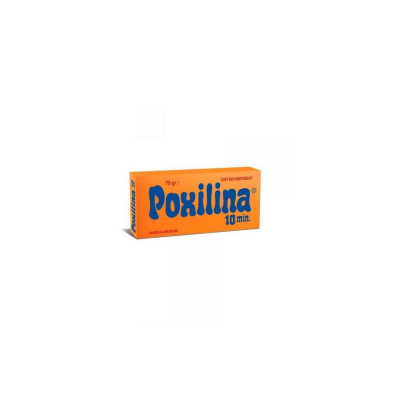 Lipici Poxilina chit bicomponent 70gr. 10&amp;quot; cutie portocalie foto