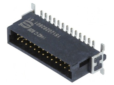 Conector PCB-cablu 26 pini 1.27mm SMT foto