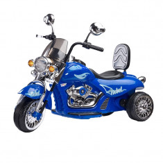 Motocicleta cu acumulator REBEL 6V CARETERO TOYZ CAR-RBL CCT1A, Albastru foto